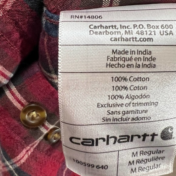 Carhartt Button Down and TShirt Bundle - Picture 7 of 7